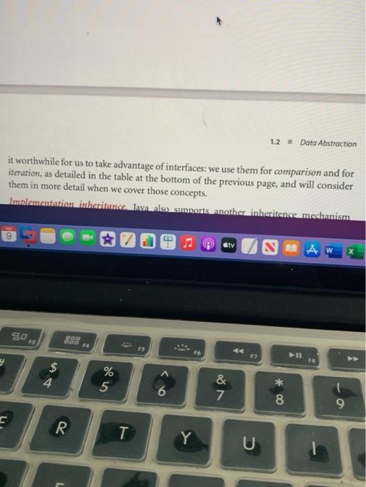 so the statement there that an "interface is nothing more than a