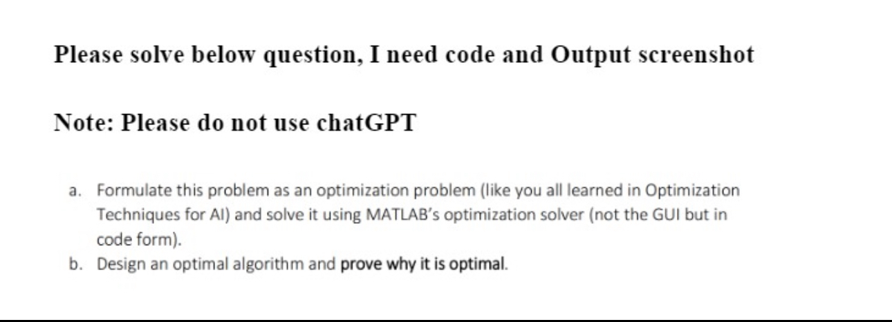  Please solve below question, I need code and Output screenshot Note: