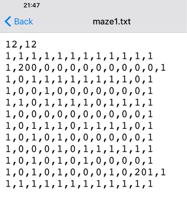 Thanks Messenger? 21:42 cdn.fbsbx.com ?73% HW4: Maze Representation Array representation of a
