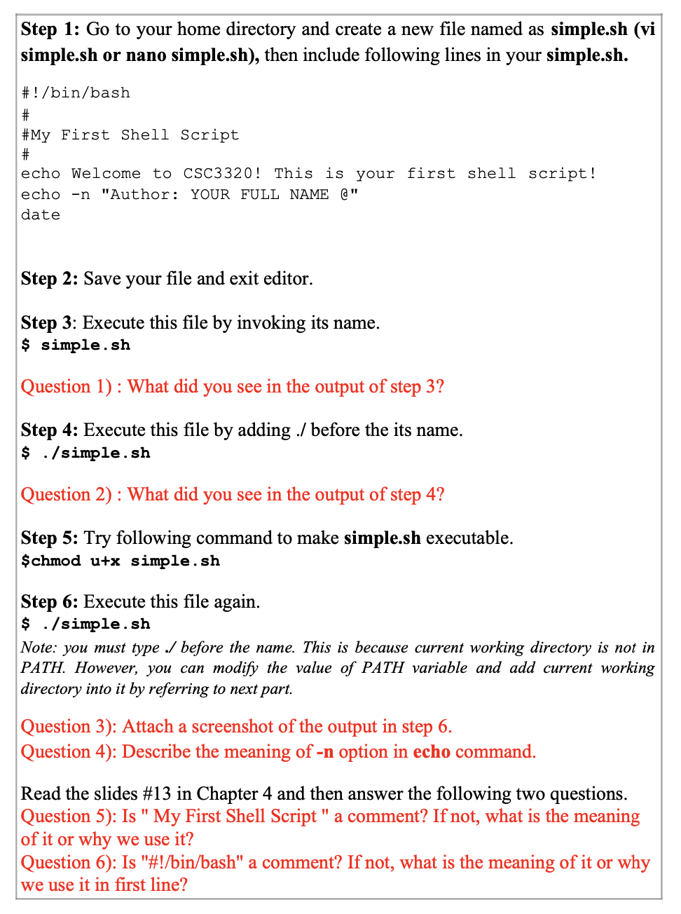 and 3, you have learned a list of utilities. However, each time