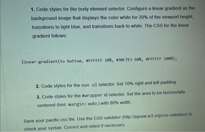 for pleasing display of a single-column (smartphone) display. 3. Configure the HTML