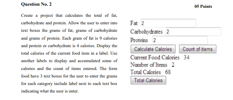 SOLVE THIS IN C# AND ASP.NET WEB APPLICATION Create a project that