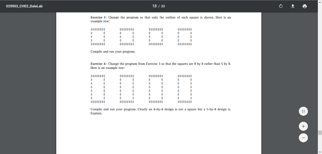  need help //****************************************************************** // Chessboard program // This program prints a