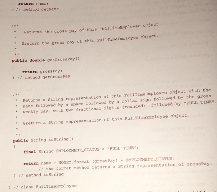set the values of those fields. A method that alters a field