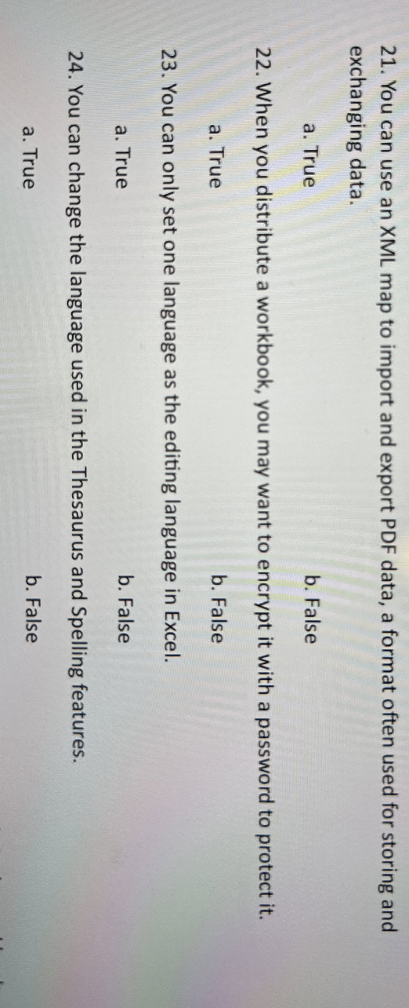  You can use an XML map to import and export PDF