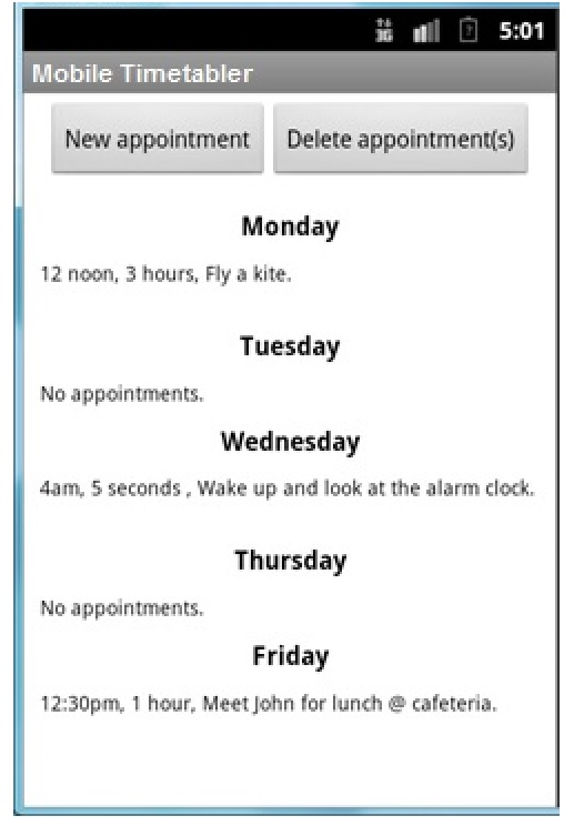 I need to create the below android application using android studio. It