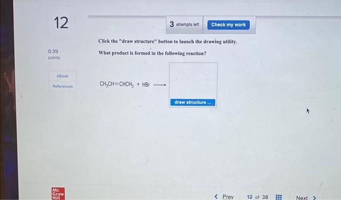  Click the "draw structure" button to launch the drawing utility. What
