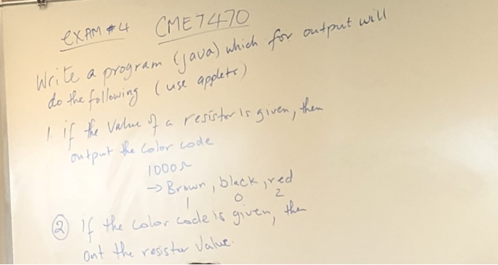 Java write a program (java) which for output will do following 1/if