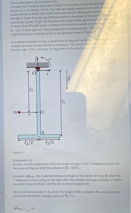  (Same description as in question 2a) Consider the Tushoped structure in