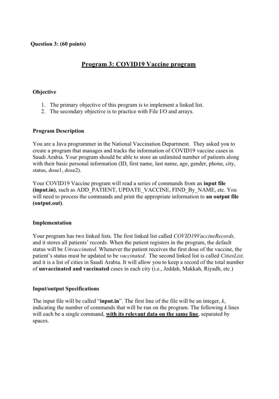 the vaccine if they are 15 years old or above. Below is