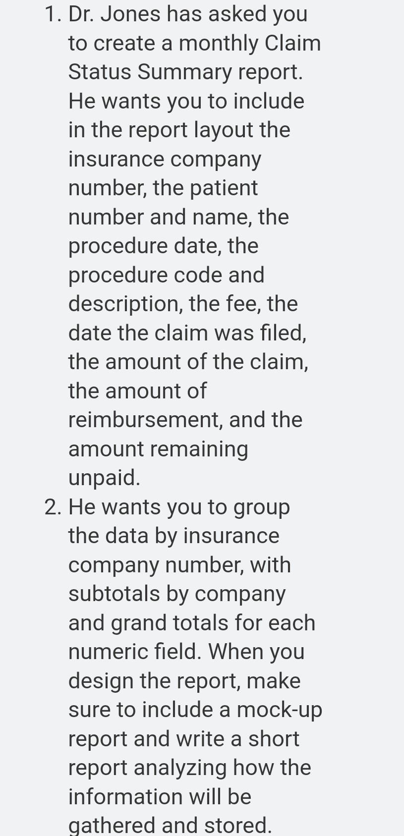 analysis questions as necessary. New Century Health Clinic The associates at New