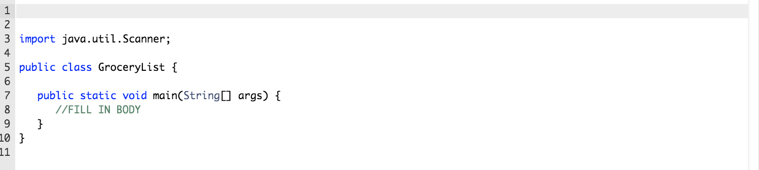 food or drink item, and the amount for each item as input