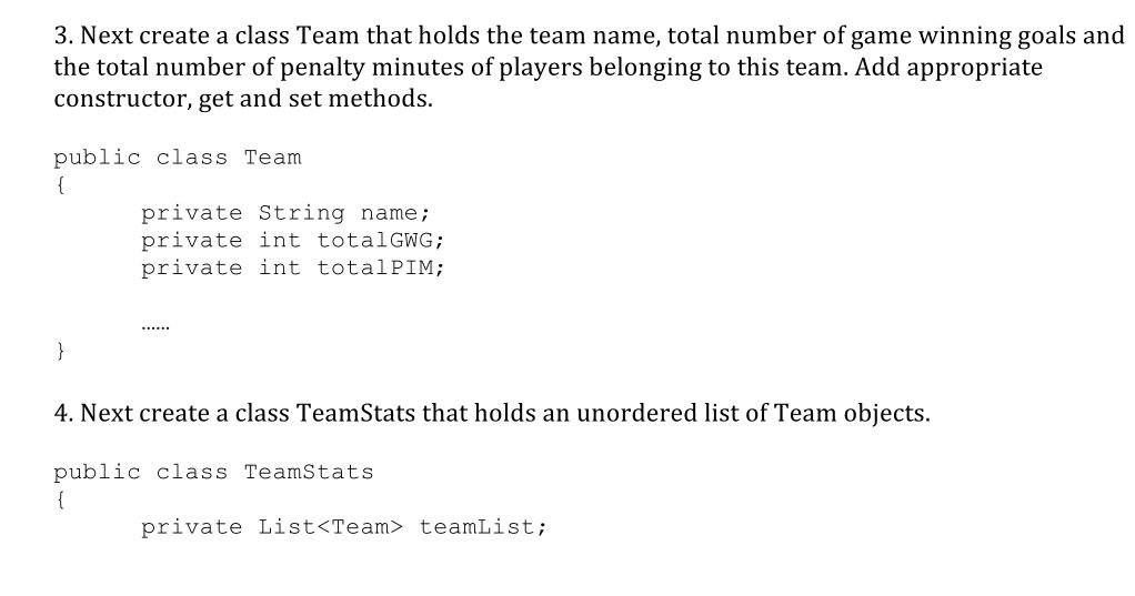 Expense.java, ExpenseList.java and ExpenseListDemo.java programs that were discussed in the lectures. You