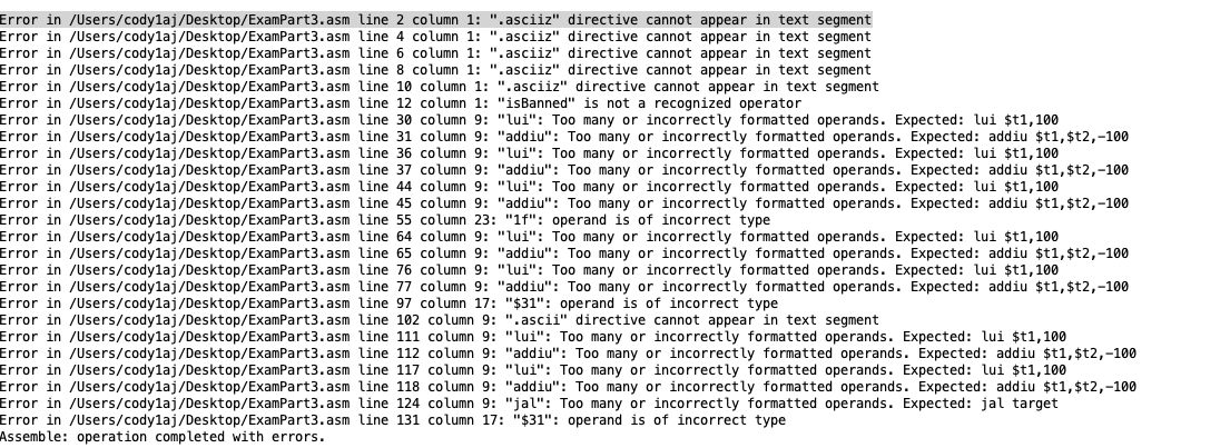 1000 $LC3: ascii "&d is banned! \0121000" $LC4: .ascii "d is safe\012\000"