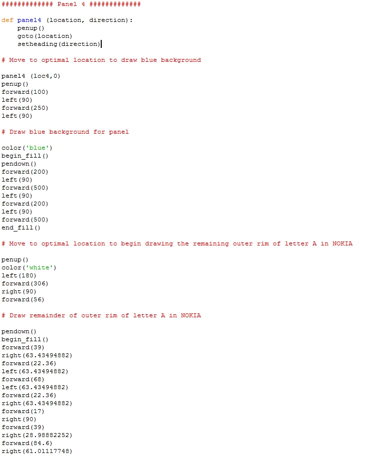 that is split into four sections of a billboard (see image below)