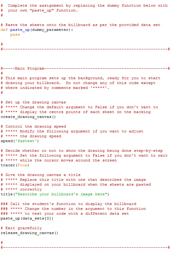 that it can draw sheets at the locations and orientations specified by