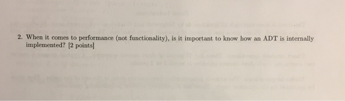  When it comes to performance (not functionality), is it important to