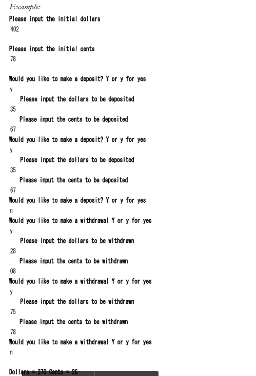 a C++ class declaration called SavingsAccount with the following informatiorn: Operations (Member