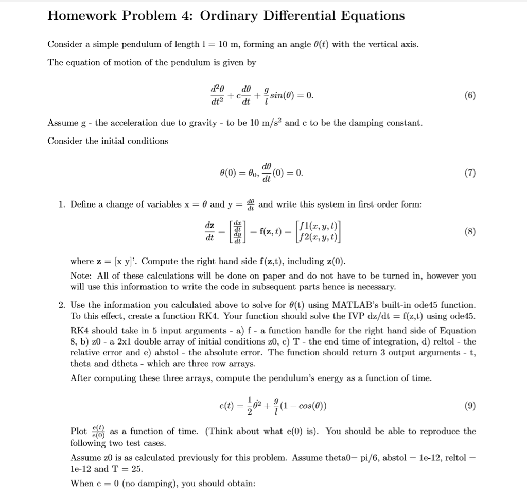 Can someone please answer the following question using MATLAB language? Can you