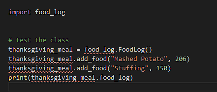 problem must meet the following criteria. 1. You must define a class