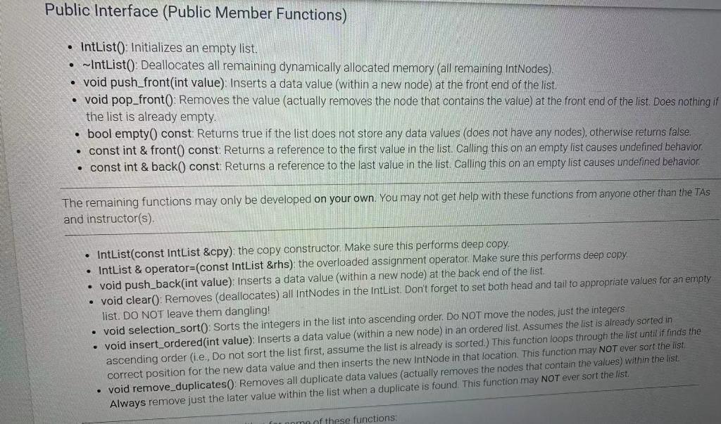 > test; cout //tests push_back if (test == 2) { cout //tests