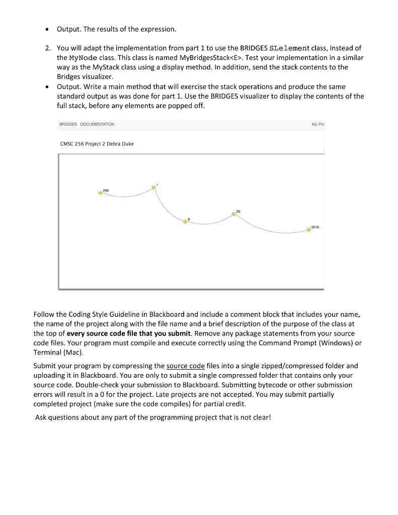 to be graded in this class, you are making the claim that