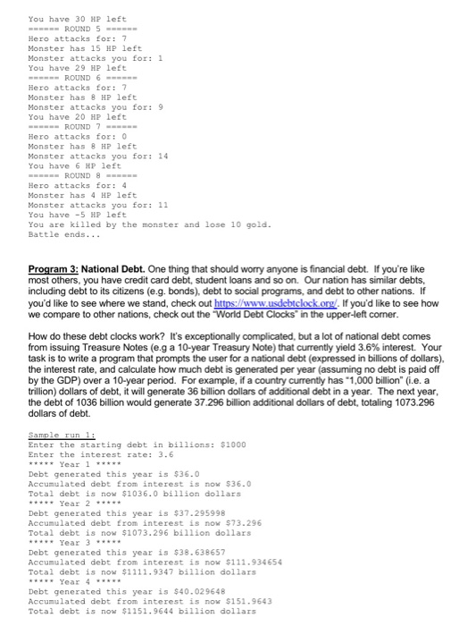 Design programs that leverage loops to solve problems 2) Apply concepts from