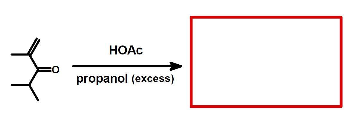  HOAC propanol (excess)