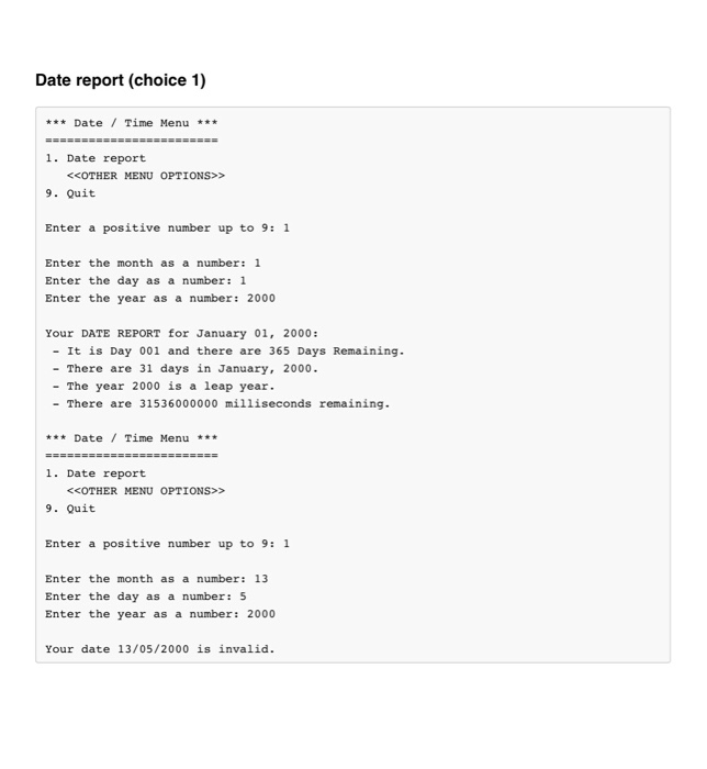 is the sample how the program should be run. Thank for any