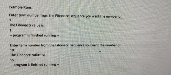 program to find a specific number in the Fibonacci number sequence. To