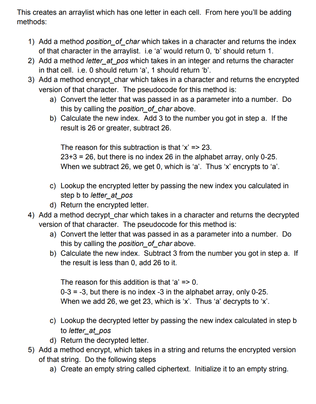 from others.Please use your own code and please code in JAVA Background: