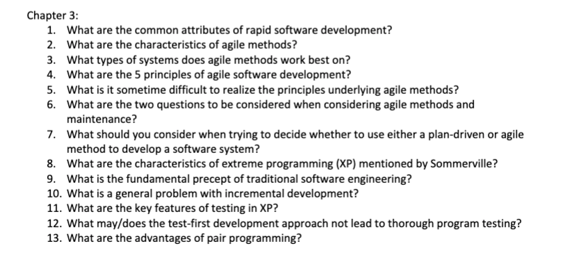  Software Engineering - 10th edition - Ian Sommerville Chapter 3: 1.