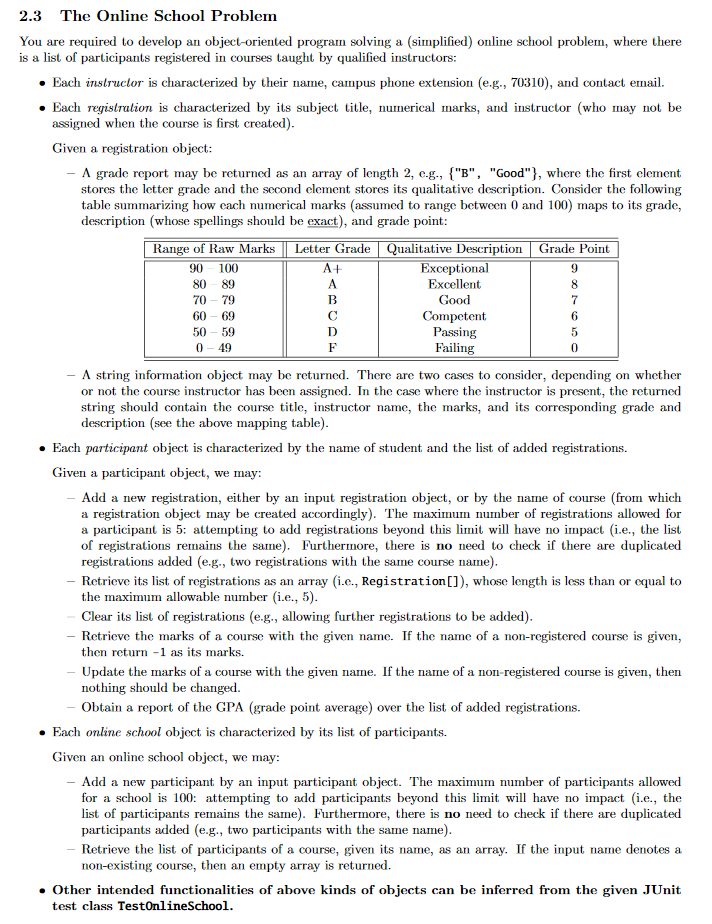  package junit_tests; import static org.junit.Assert.*; import org.junit.Test; /* * Requirement: Any