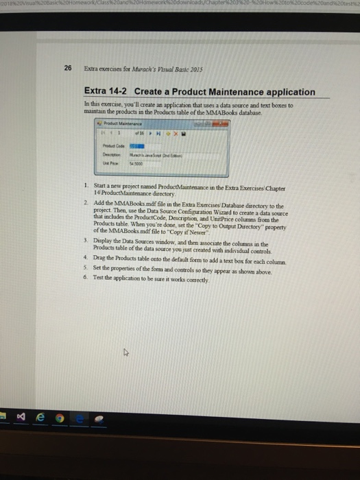  Please I need a Visual Basic code for this 26 Extra