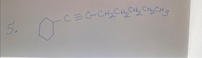 Provide the IUPAC name for this alkynes. When possible, also provide the
