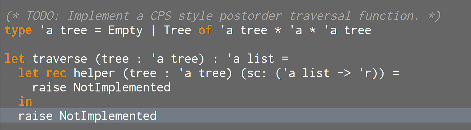 OCaml Programing (There is already a wrong answer toward this question, please
