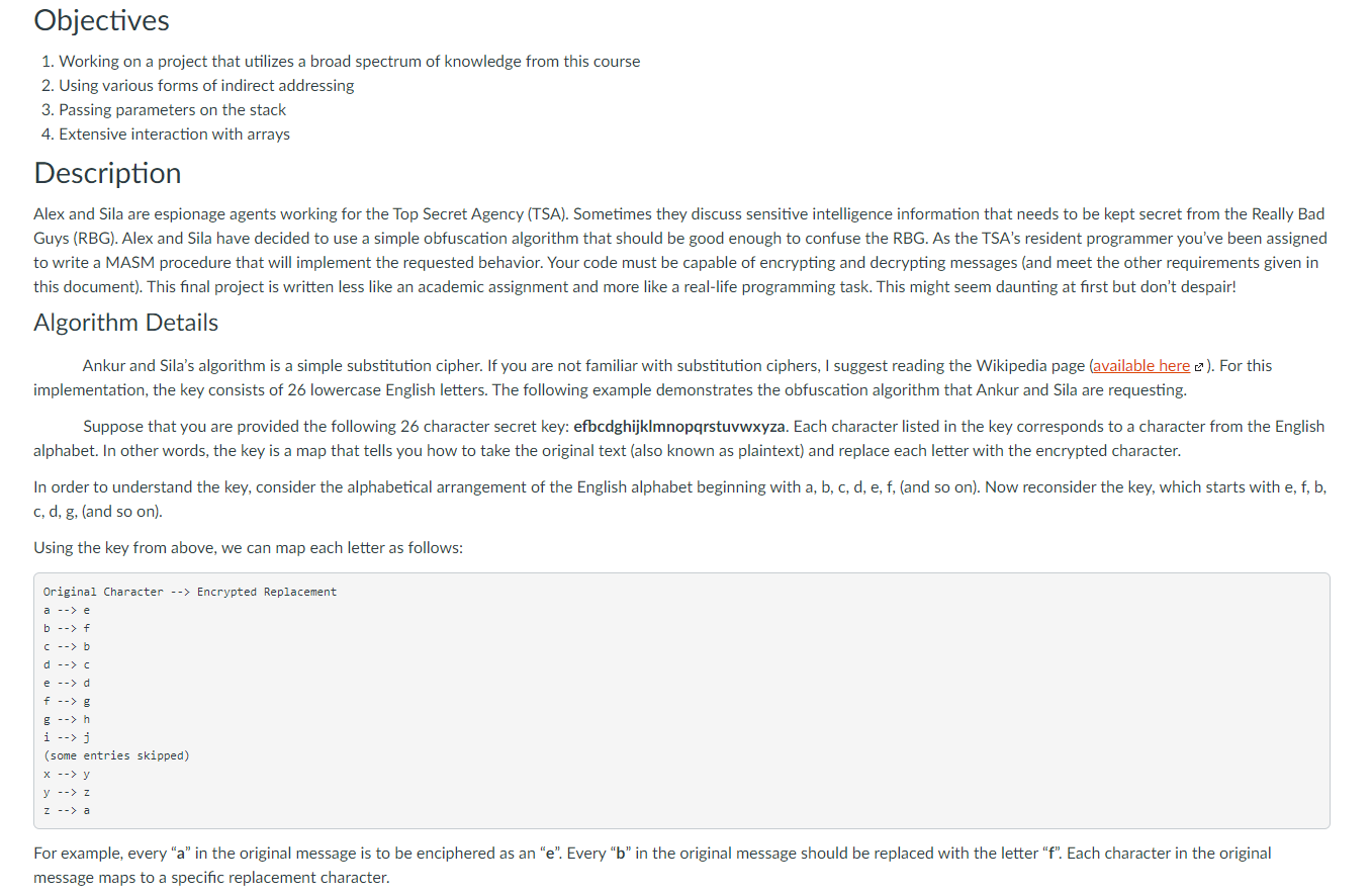  Objectives 1. Working on a project that utilizes a broad spectrum