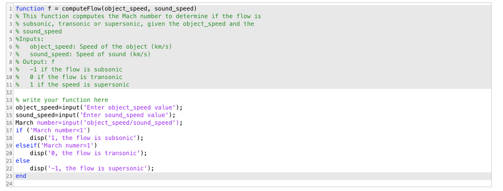 me the right answer and tell me anything wrong with it? computeFlow