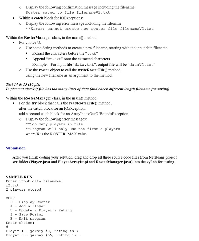 /** * constructor with parameters * * @param jerseyNum * @param rating