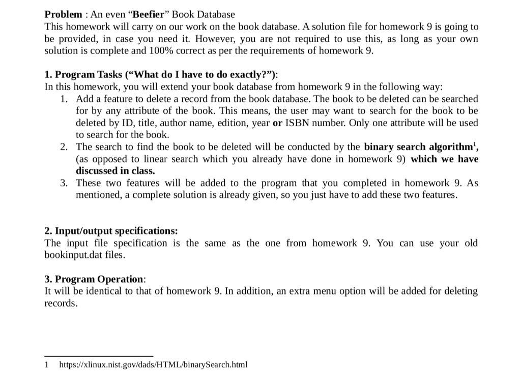  //.cpp: /**** * Books.cpp * @author Junaed Sattar * @date 04/09/2018