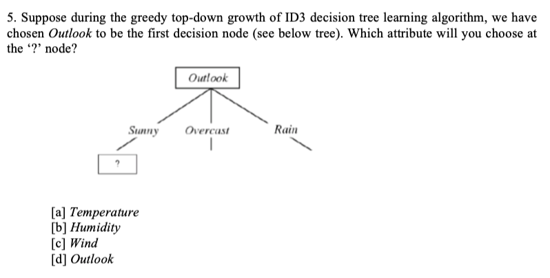 correct answer Answer the following questions using the following sample training dataset: