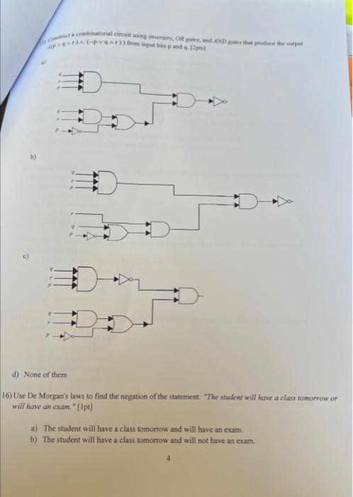 not accepted. Answer the following: 1) What is the negation of this