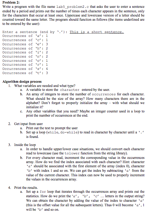  Must be written in C using while, do-while loop Problem 2: