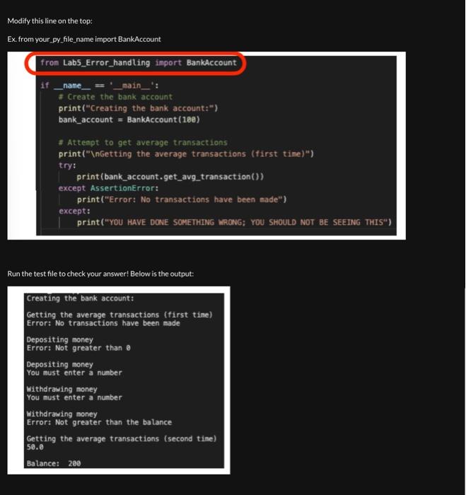  Create a class in python called BankAccount with the following attributes: