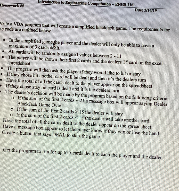 Can someone help me write the code for this in vba.