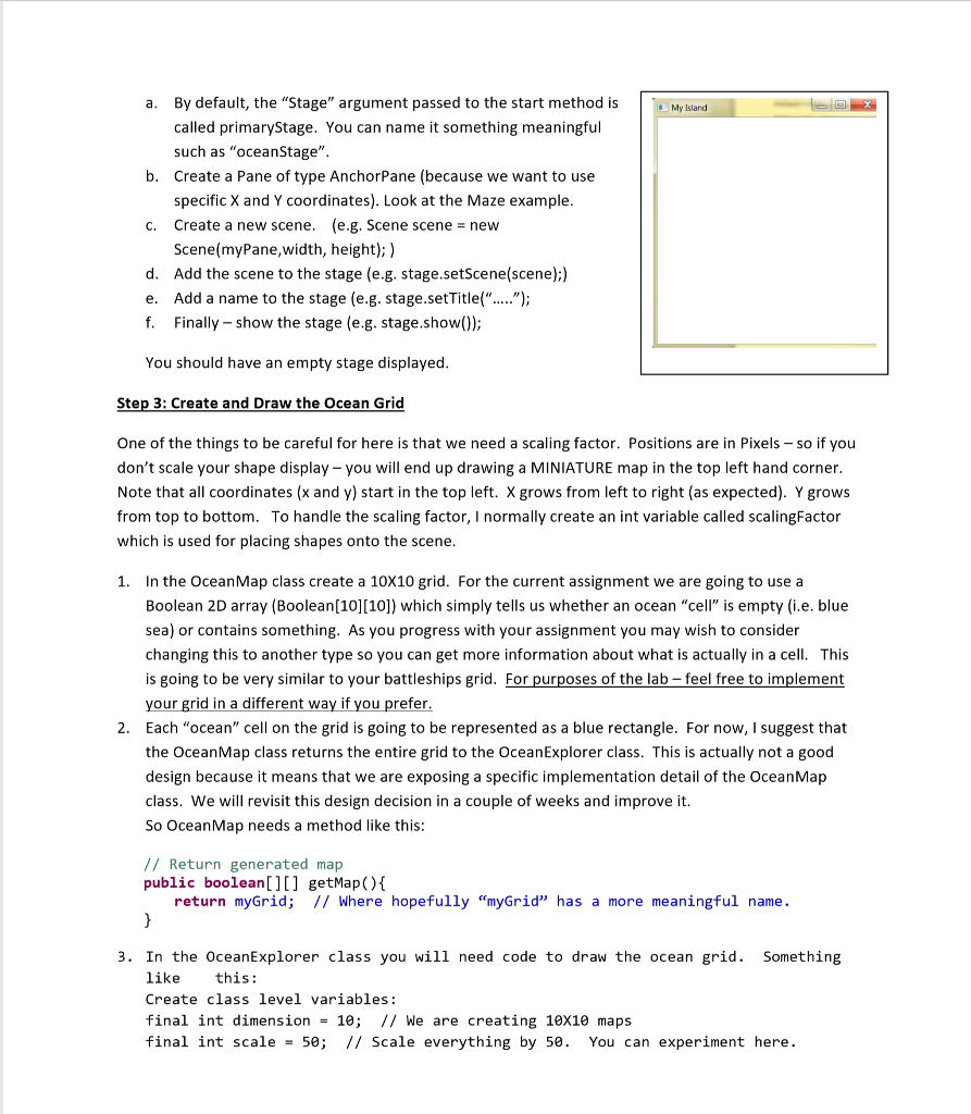 within the code also the ship to move within the square. Here