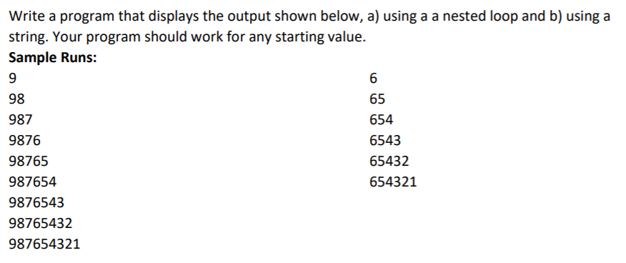  (Python) Please do NOT solve it by using string or special