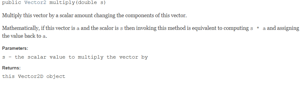  public final class Vector2 extends java.lang.Object public final class Vector2 {
