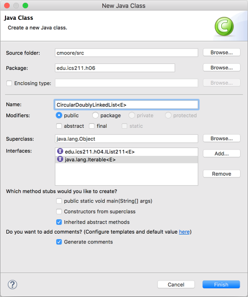 JAVA - Circular Doubly Linked List Does anybody could help me with