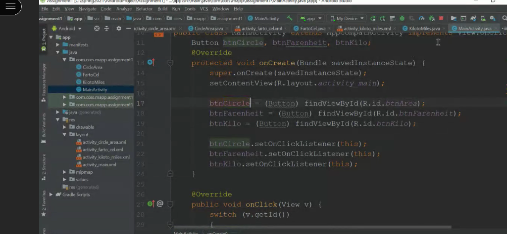 the second and third button same as pictures Android - - Ictivity_circle_area.xml